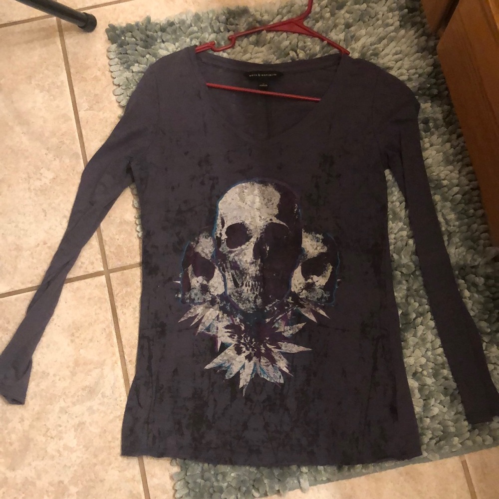 Light weight see through long sleeve shirt